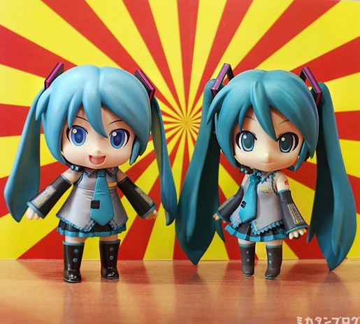 ミクダヨー VS. 初音未来粘土人