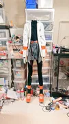 身着服装的身体