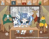 「TNOC hokkaido×Snow Miku 2025」插画