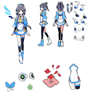 VOCALOID 3形象人設圖