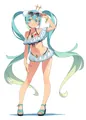 夏日應援形象