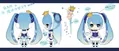 畫師ことま設計的雪未來形象