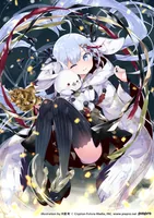《初音未来 GRAPHY COLLECTION 谜之音乐彗星》活動插畫
