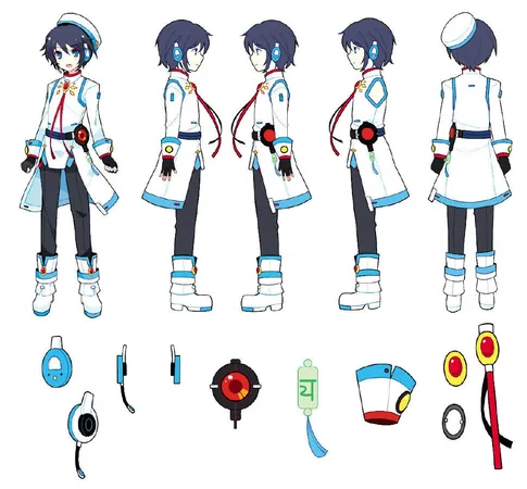 VOCALOID CHINA PROJECT形象人设图