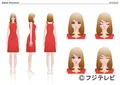 杏梨ルネ作为虚拟主持人的初设形象