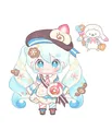 画师cold_air设计的雪未来形象