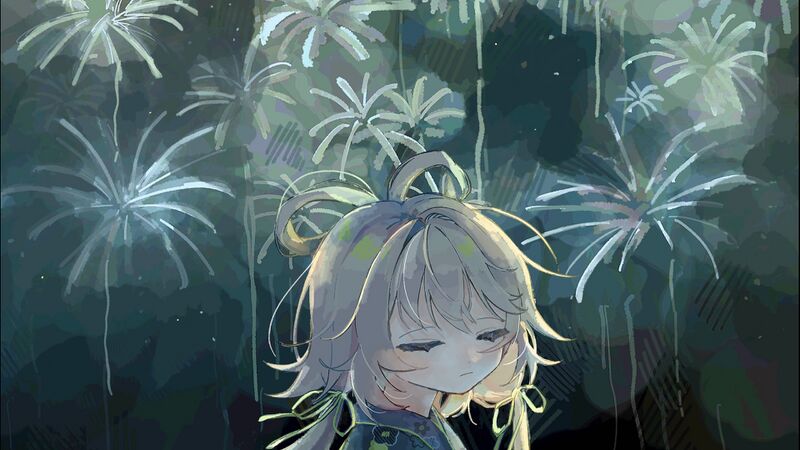 File:打ち上げ花火（烟花）——曲绘.jpg