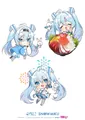 画师ゆにぃ绘制的函馆特产主视图