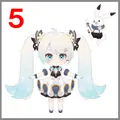 画师YUK设计的雪未来形象