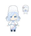 画师ょぃ设计的雪未来形象