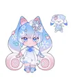 画师OOHHYA设计的雪未来形象