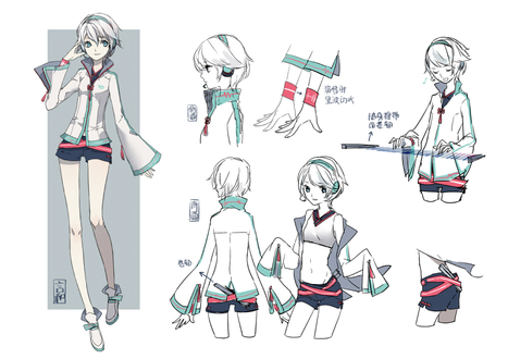 VOCALOID 3形象人设图