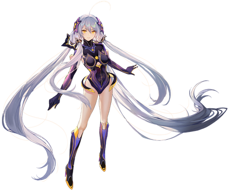 星尘Infinity遊戲戰鬥服形象(现已不再使用)